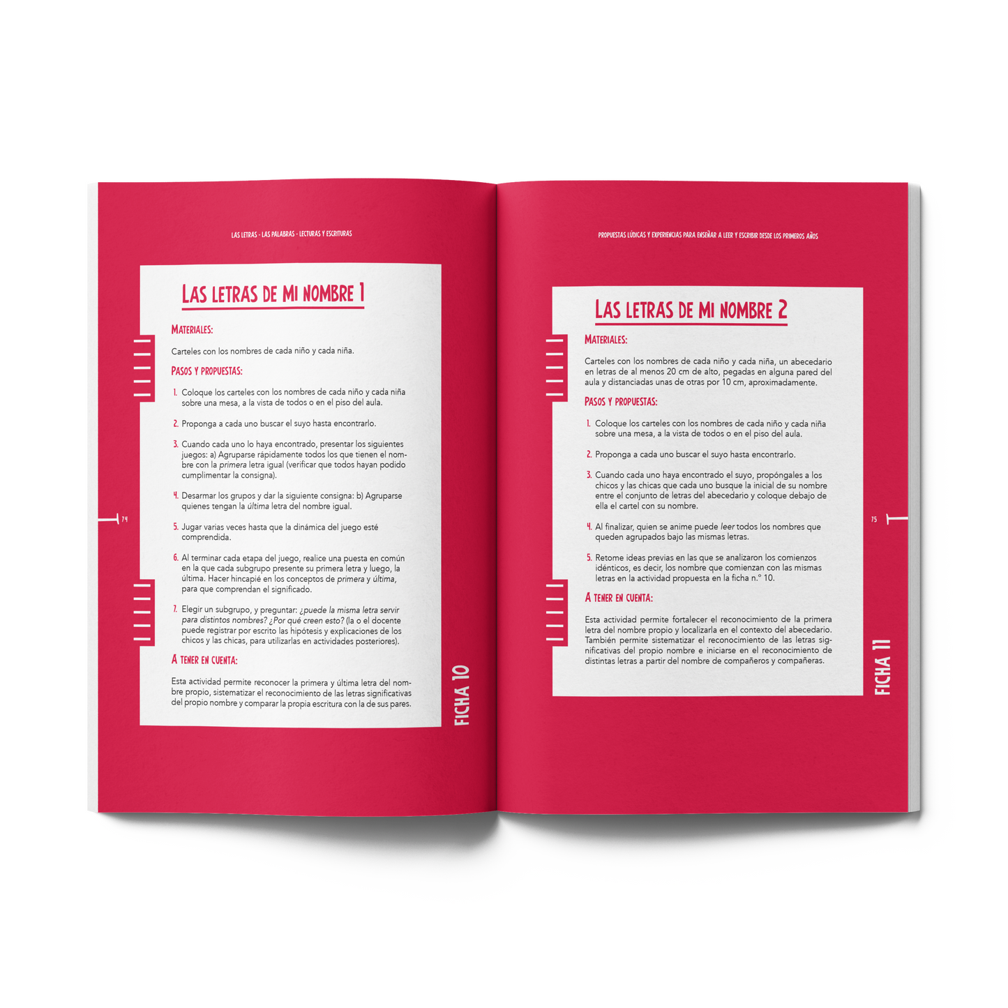 Infancias 19: Las letras - Las palabras - Lectura y escritura