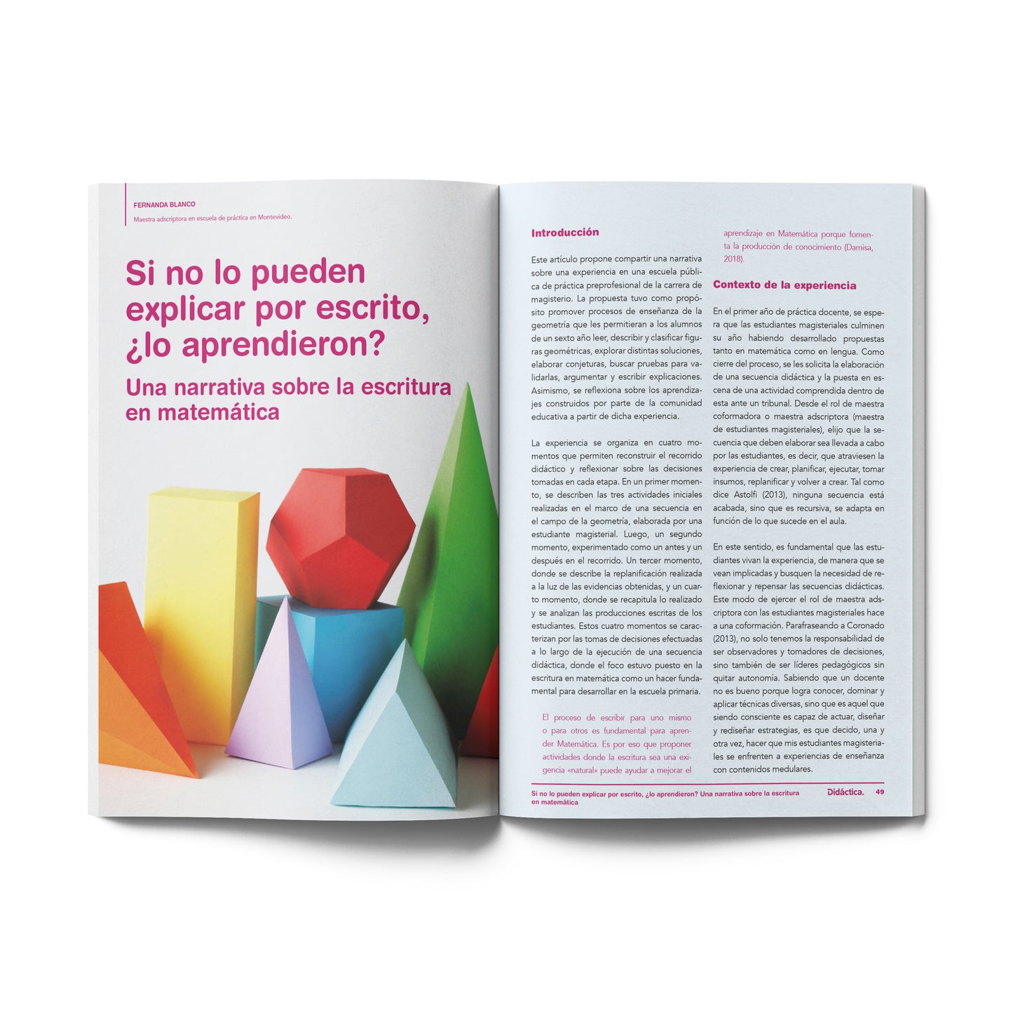 Suscripción a Didáctica Primaria 2025