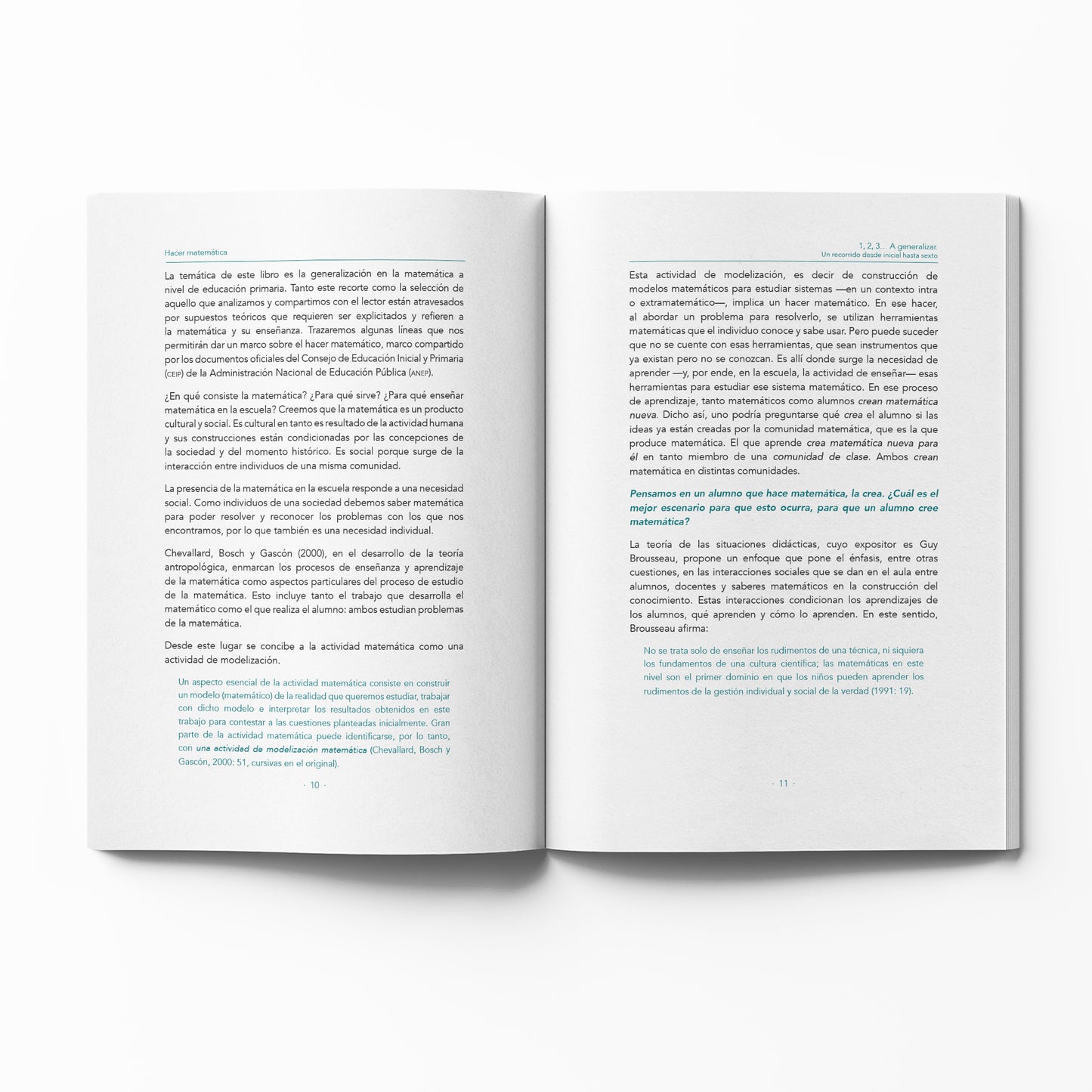 1, 2, 3... A generalizar. Un recorrido desde inicial a sexto. Tomo 1 - Contexto geométrico