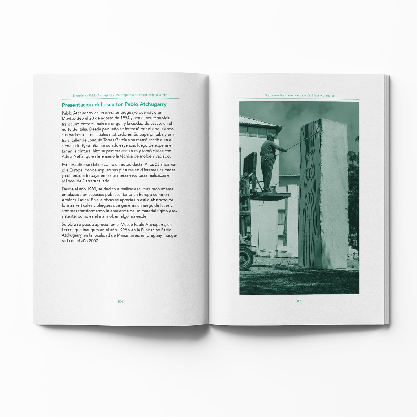 El arte escultórico en la educación inicial y primaria